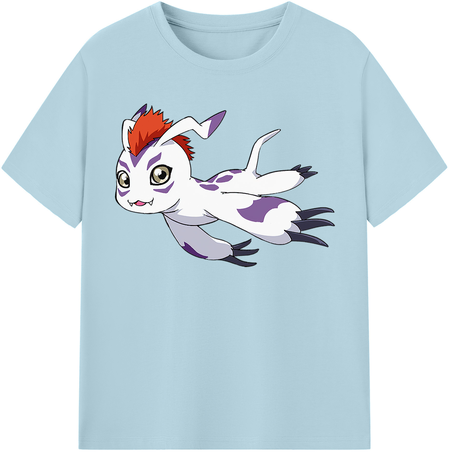 （画像用） Digimon デジタルモンスター/デジモン 綿100％半袖Tシャツ（フロントプリント）